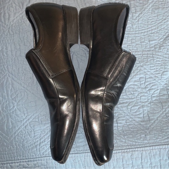 Steve Madden Mens Safety Black Square Toe Slip On Casual Loafers Shoes Size 11.5 - Picture 8 of 9